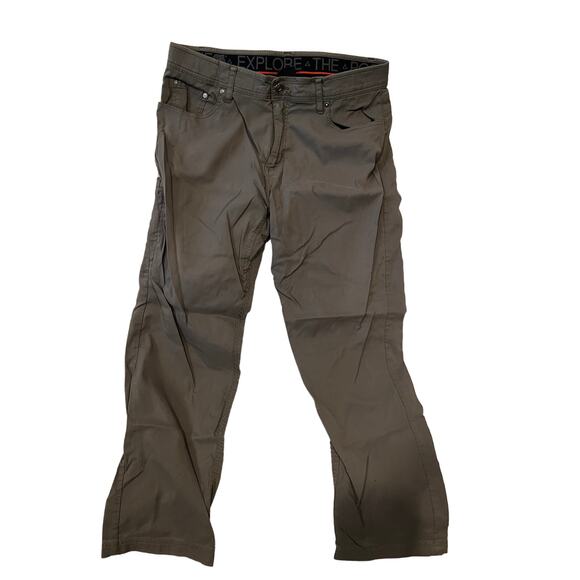 Gerry Khaki Work Pants Mens 36x30 - Picture 1 of 4